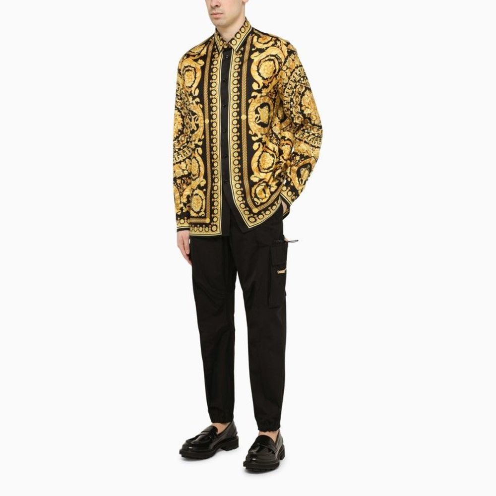Versace Barocco Black/Gold Shirt - Picture 2 of 4